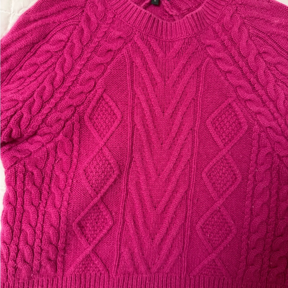 rag & bone 100% Cashmere Cable Knit Sweater